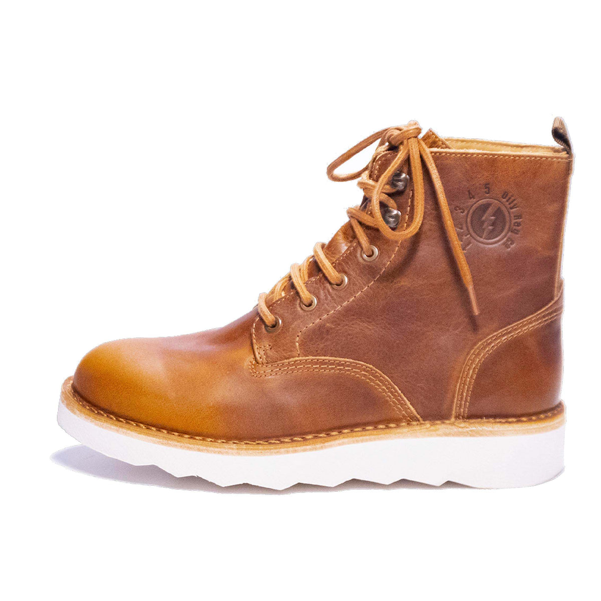 Mens wedge sole hot sale work boots