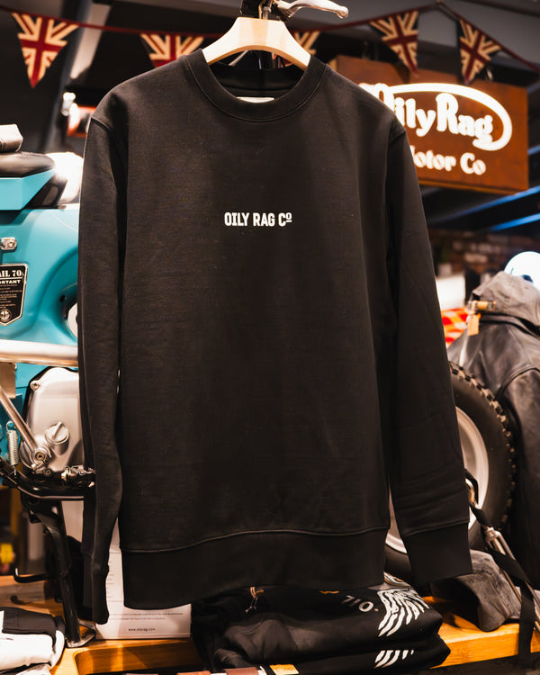 Oily Rag Co Sweatshirt - Black