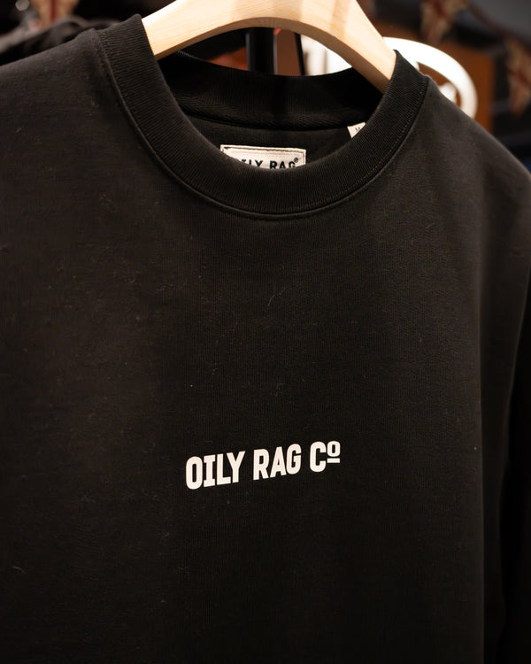 Oily Rag Co Sweatshirt - Black