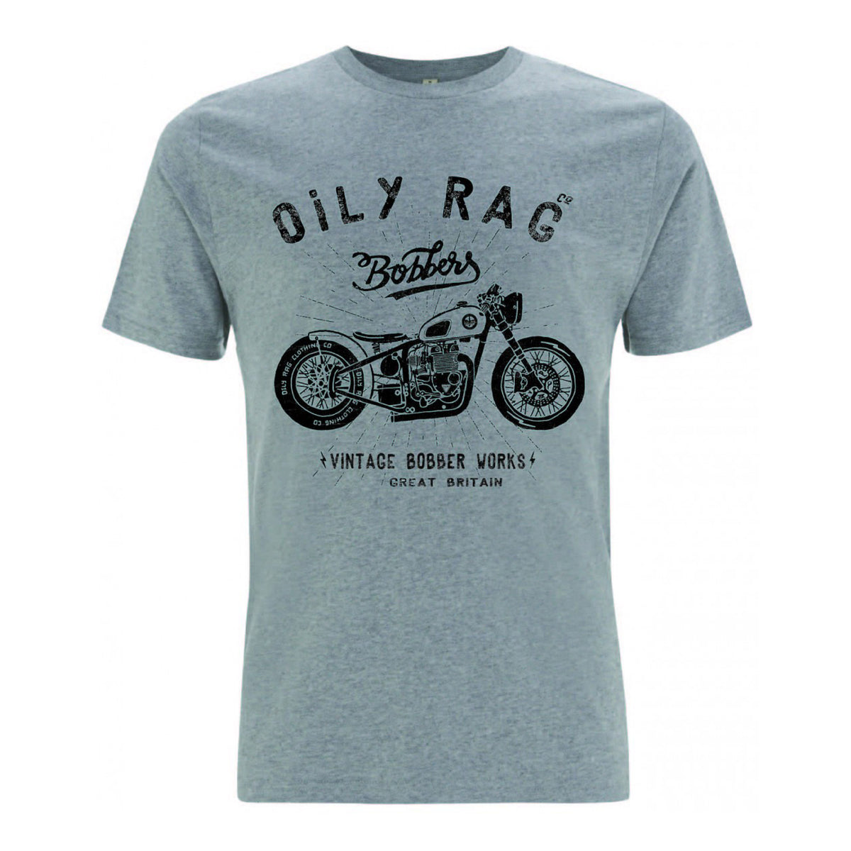 Bobber Works Tee - 3 Colour options | Oily Rag Co – Oily Rag Co.